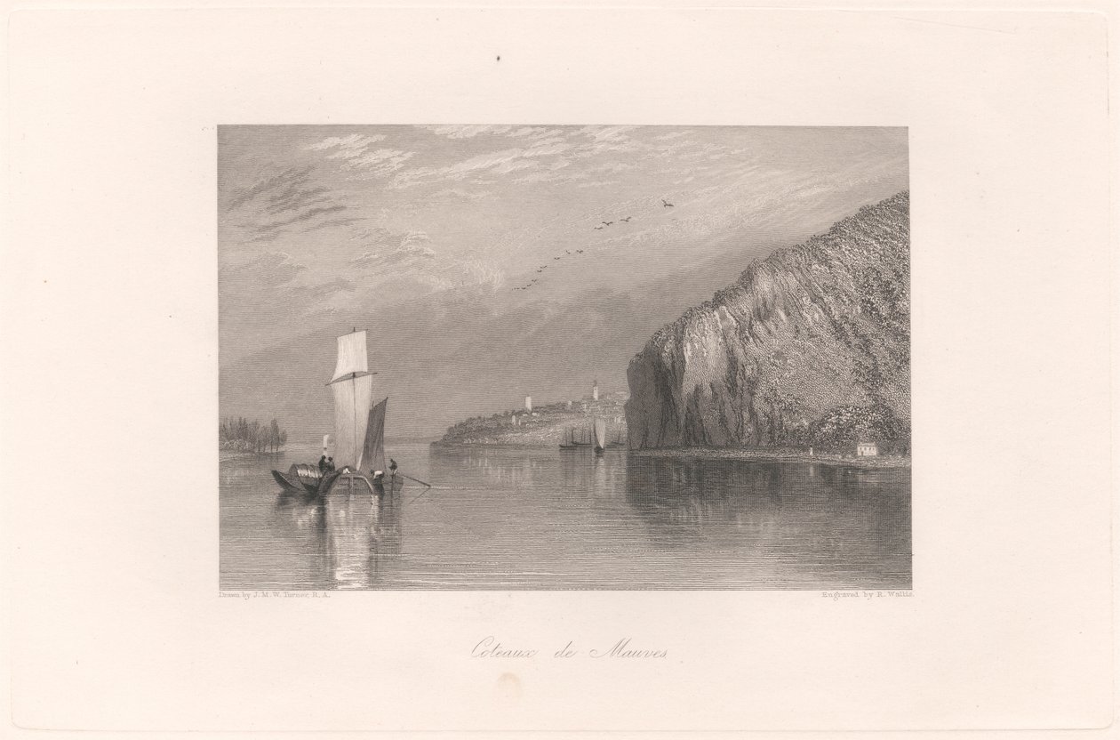 Mauves bjergskråninger af Robert Wallis