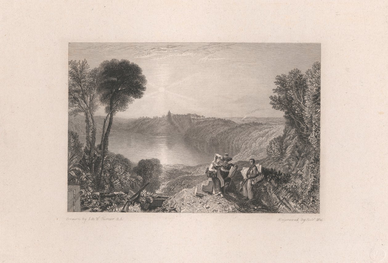 Albanosøen af Robert Wallis