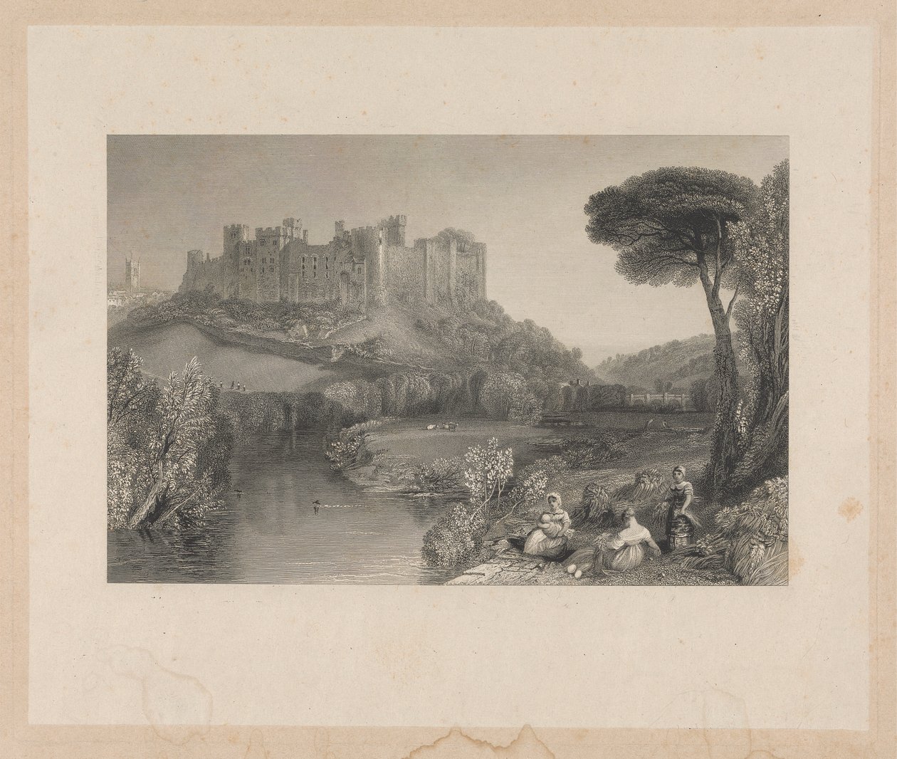 Ludlow Castle, Shropshire af Robert Wallis