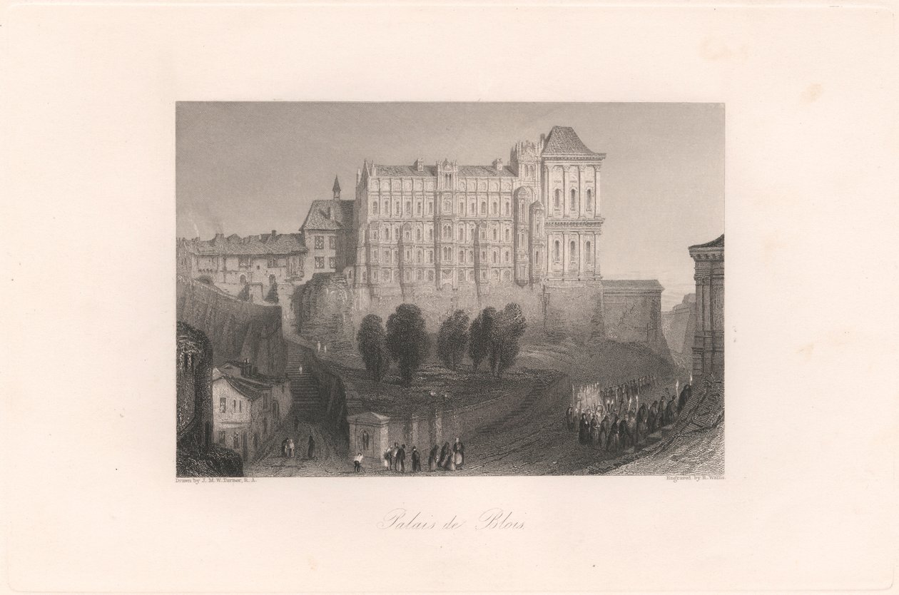 Blois palads af Robert Wallis