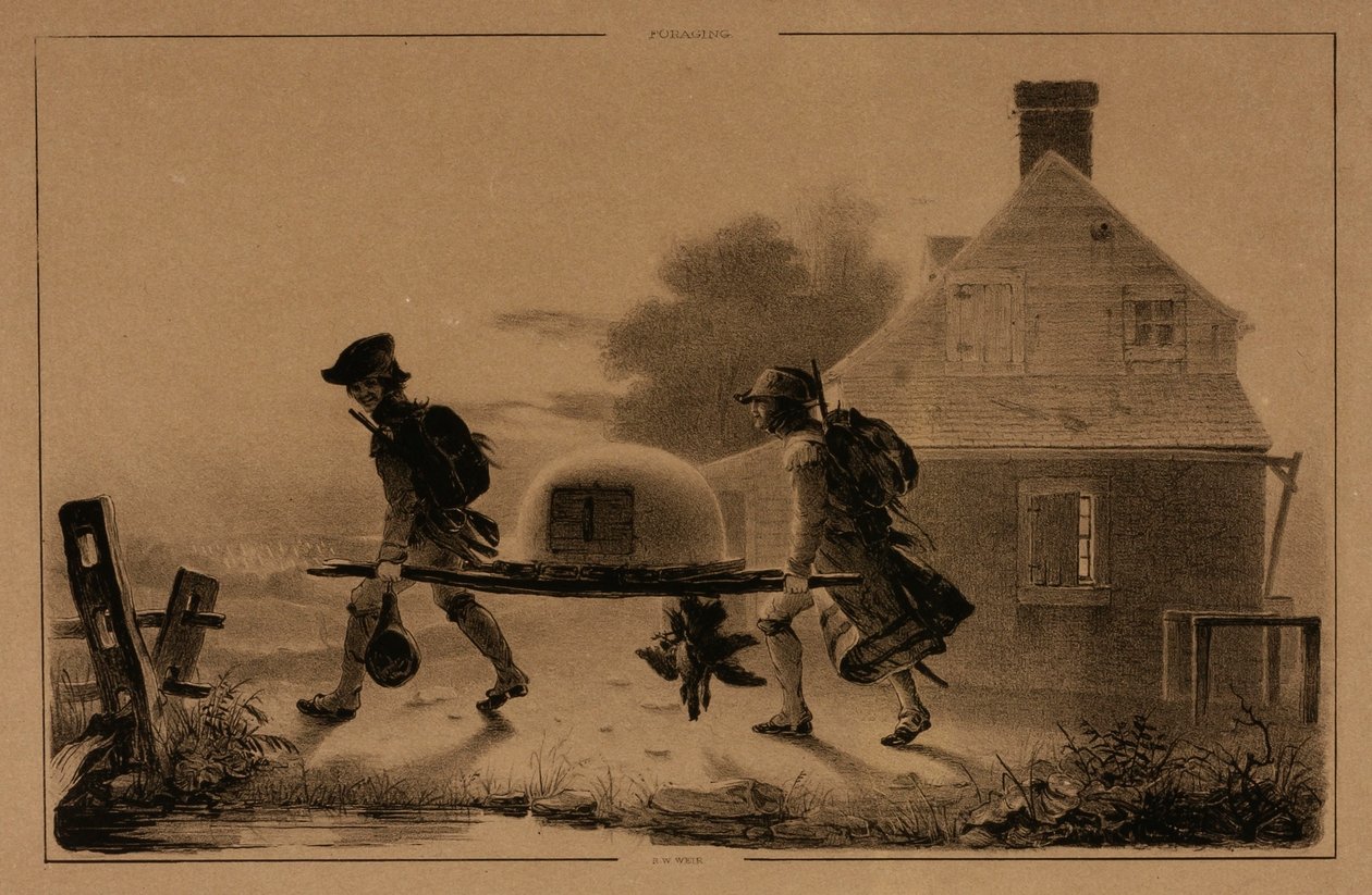 Fouragering af Robert Walter Weir