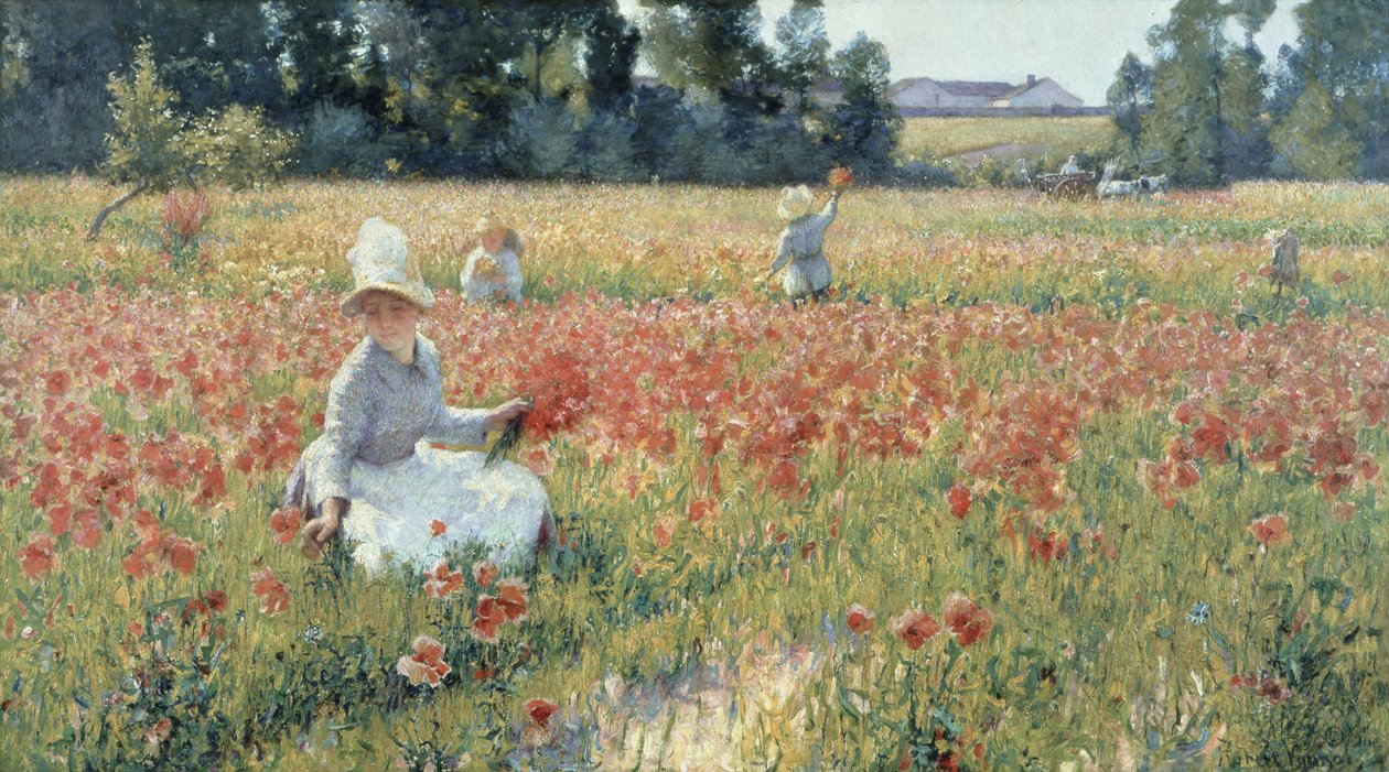 In Flanders Field - Hvor soldater sover og valmuer vokser af Robert William Vonnoh