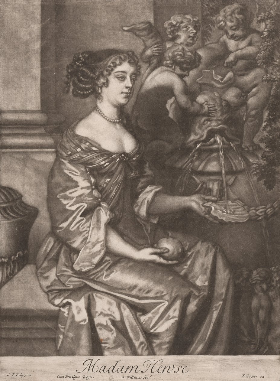Madam Hewse (Margaret Hughes) af Robert Williams