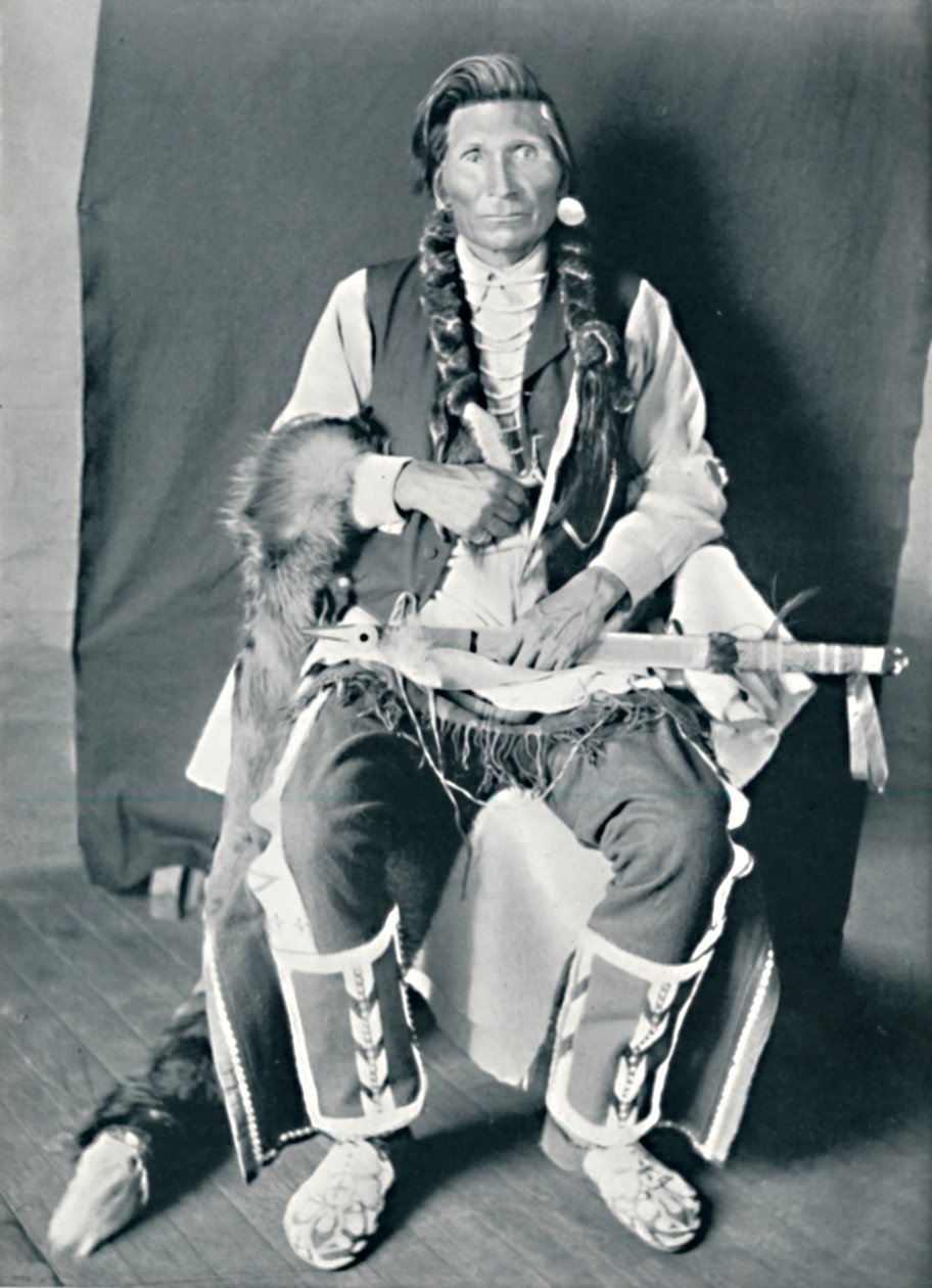 En sahaptin-indianer, 1912 af Robert Wilson Shufeldt