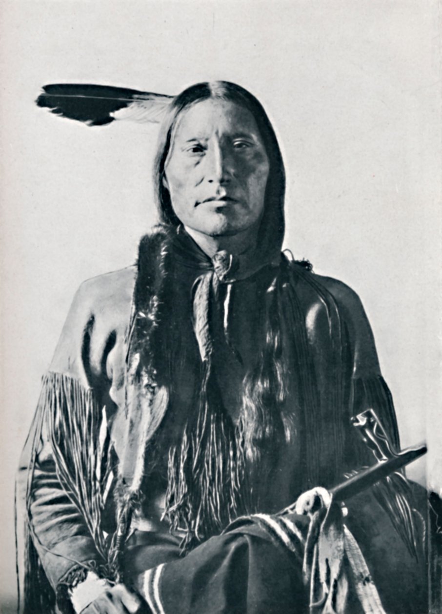 En Algonquin-indianer, 1912 af Robert Wilson Shufeldt