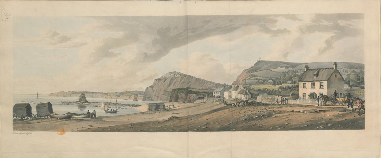Sidmouth, Devon af Robert the Elder Havell