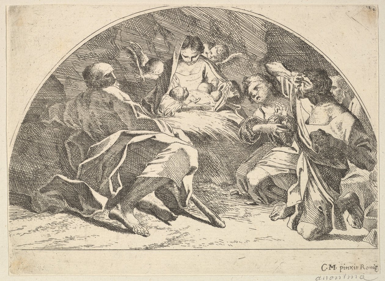 Fødsel, 1680-1743. af Robert van Audenaerde