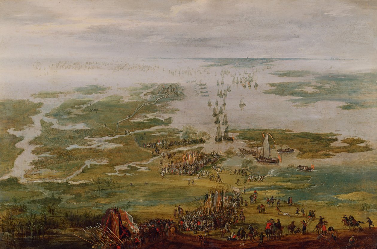 Afsnit fra de hollandske krige af Robert van den Hoecke