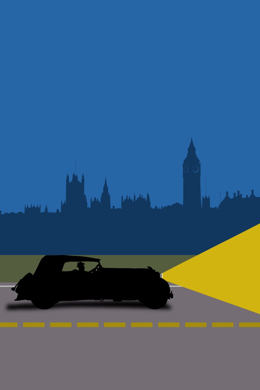 The Bentley, 2022 (digital) af Roberta Murray