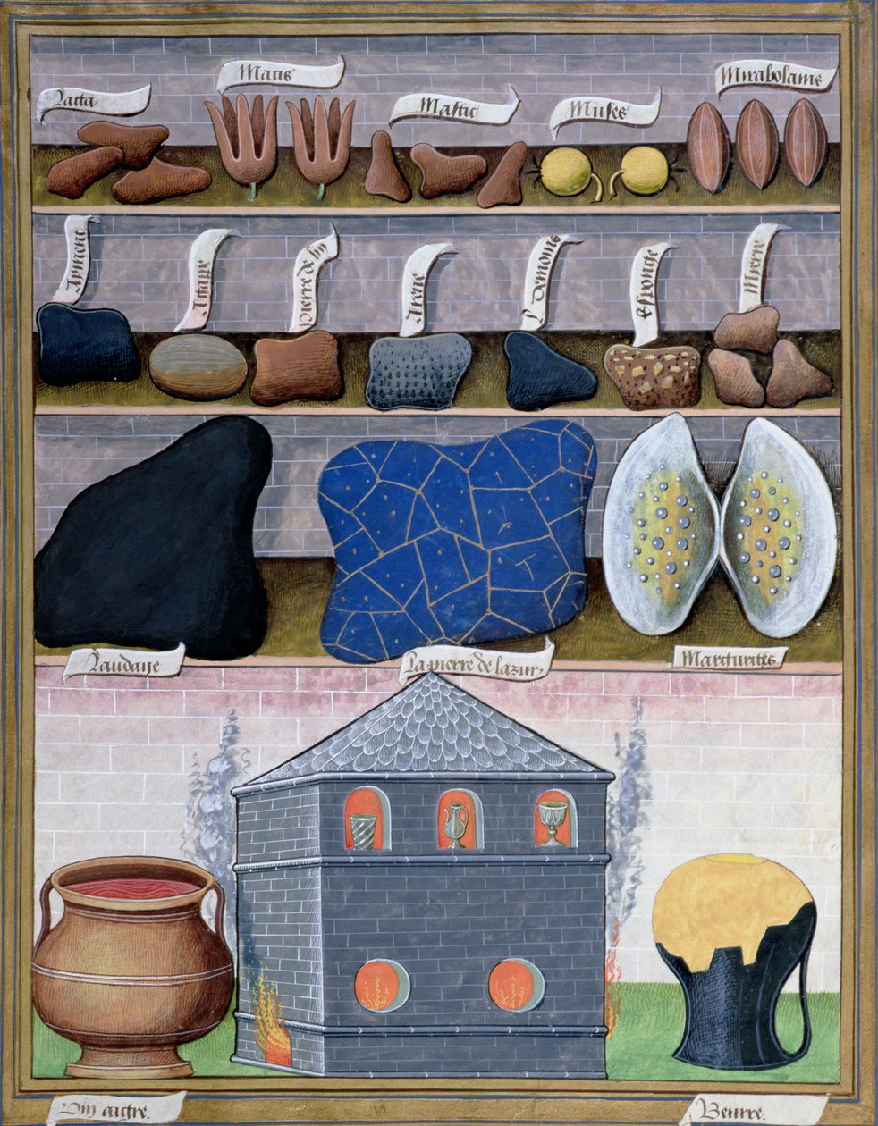 Illustration fra Mattheaus Platearius