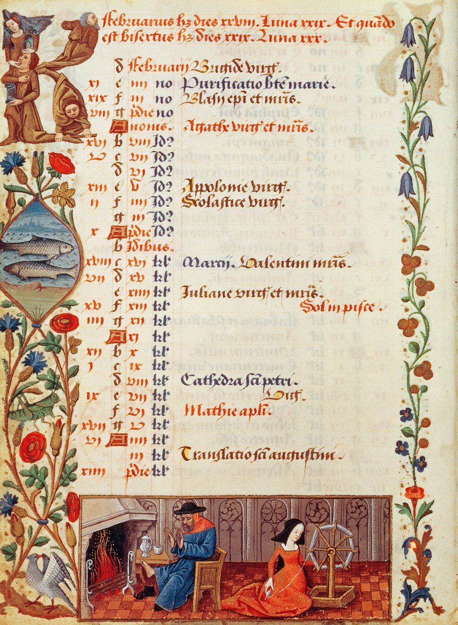 Ms lat 1173 februar fra Charles d