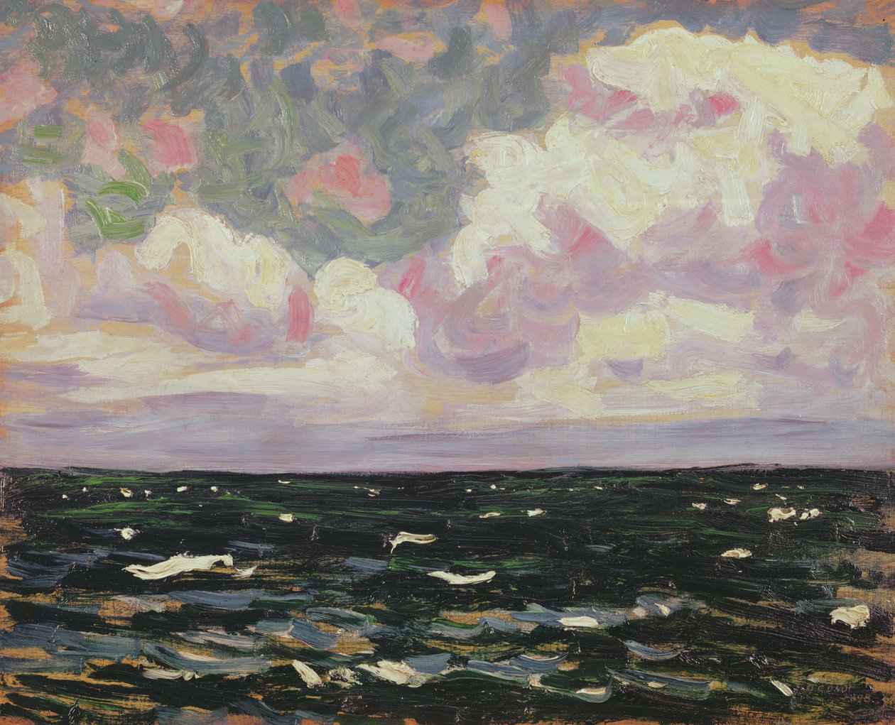 Sølandskab, ca. 1896 af Roderic OConor