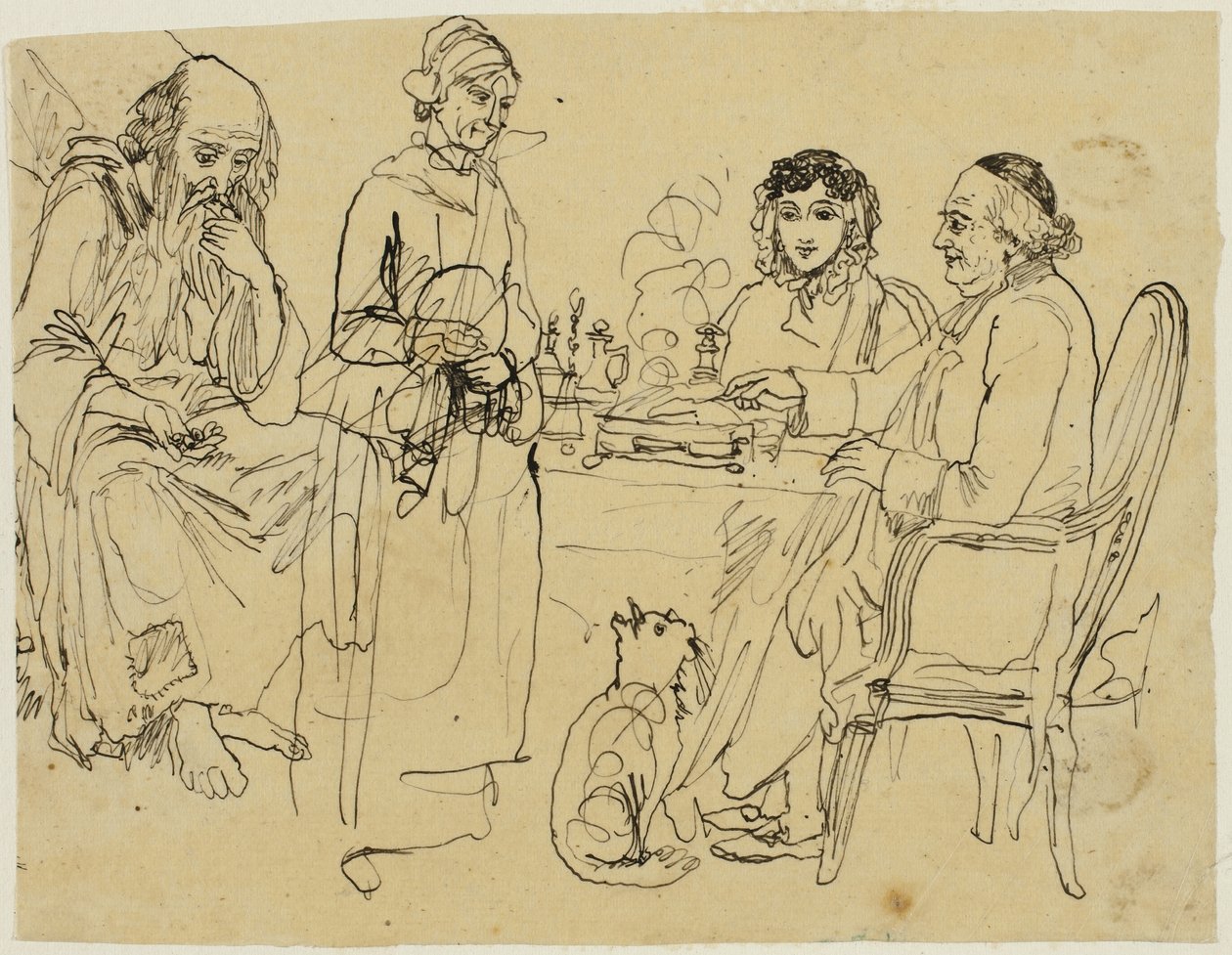 Almisser til de fattige af Rodolphe Bresdin