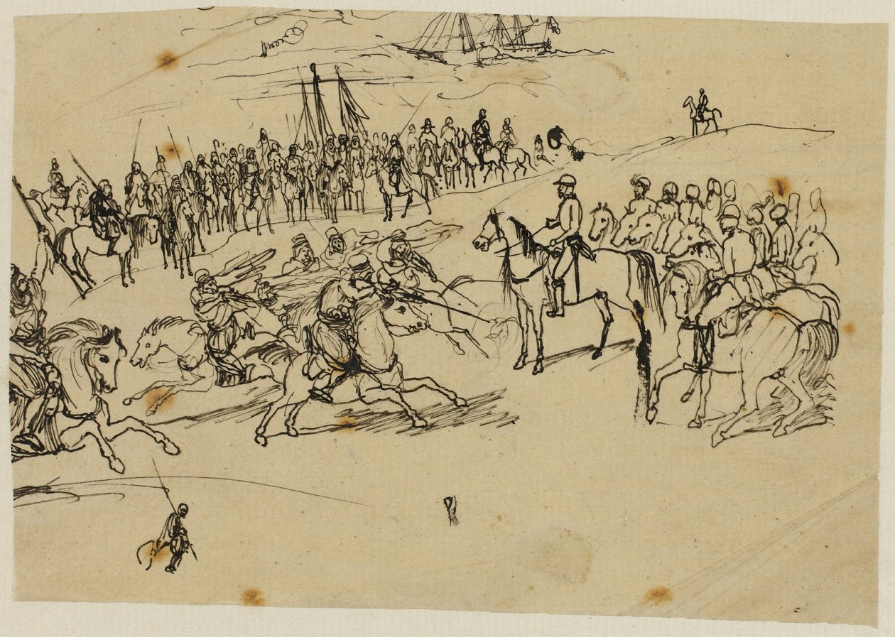 Arabisk fantasi af Rodolphe Bresdin