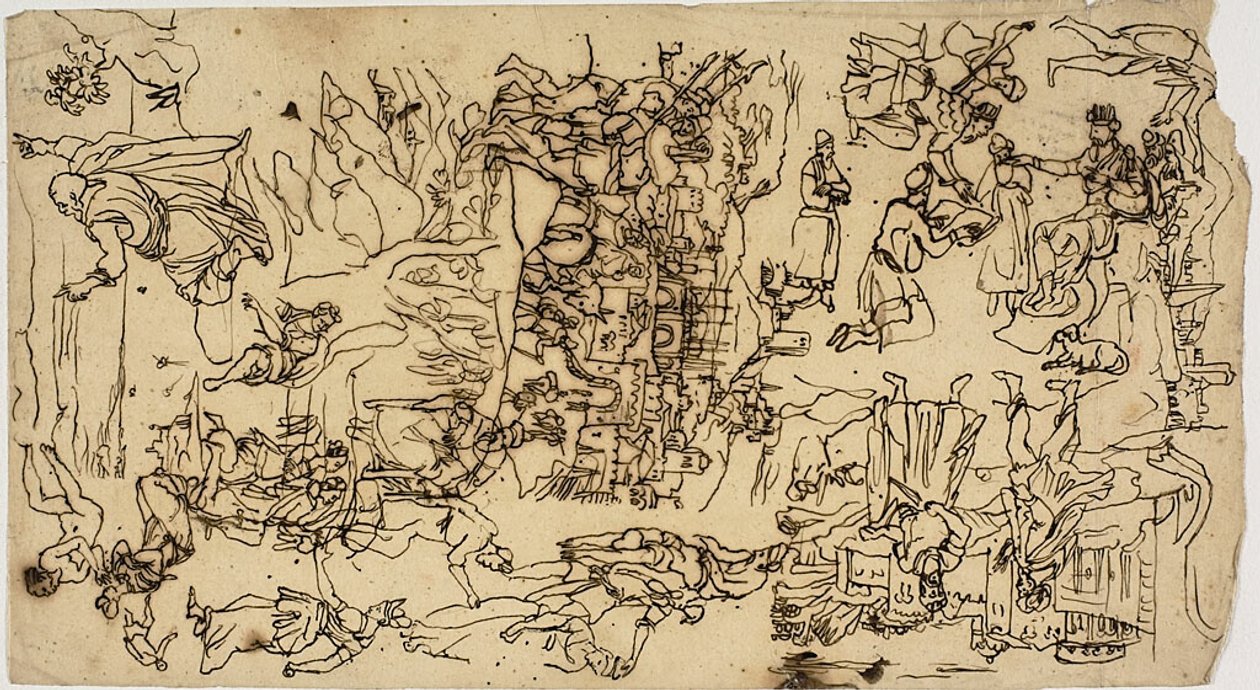 Bibelske scener af Rodolphe Bresdin