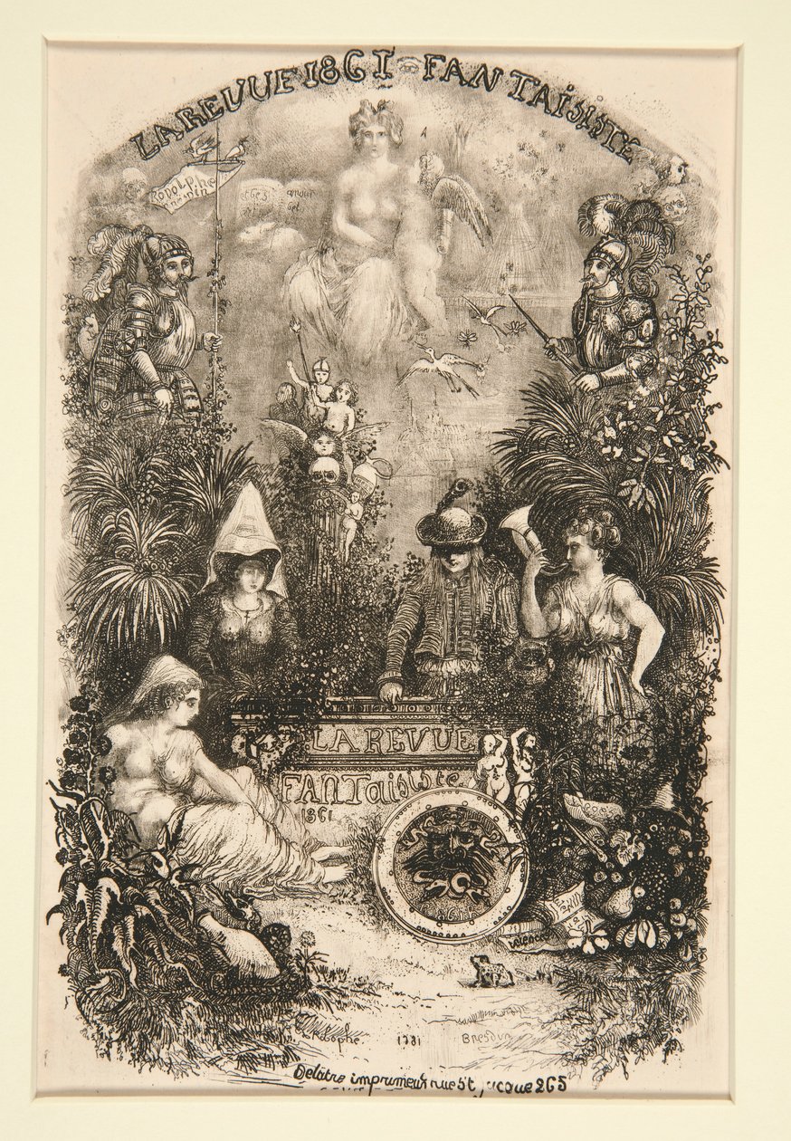 Frontispice de af Rodolphe Bresdin