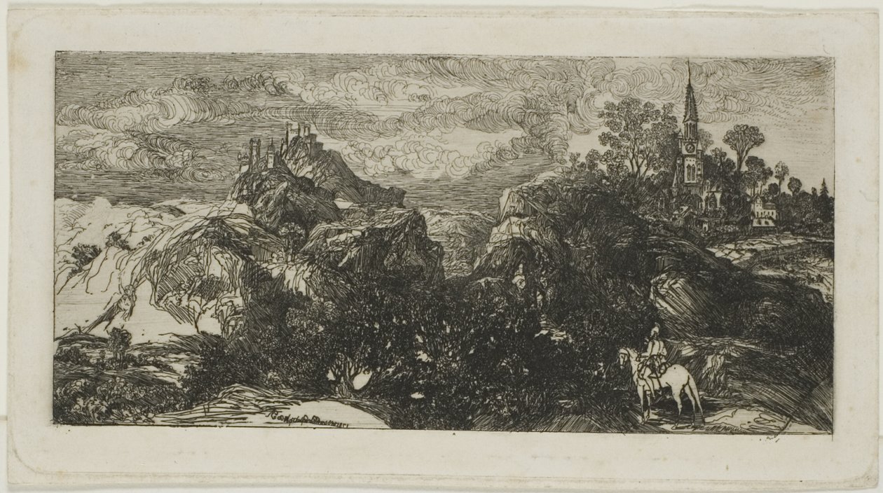 Ridderens tilbagevenden af Rodolphe Bresdin