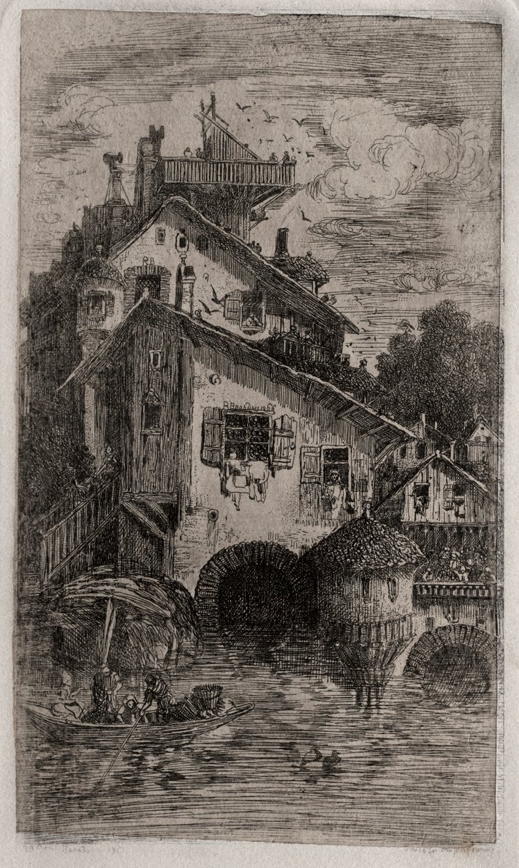Møllen af Rodolphe Bresdin