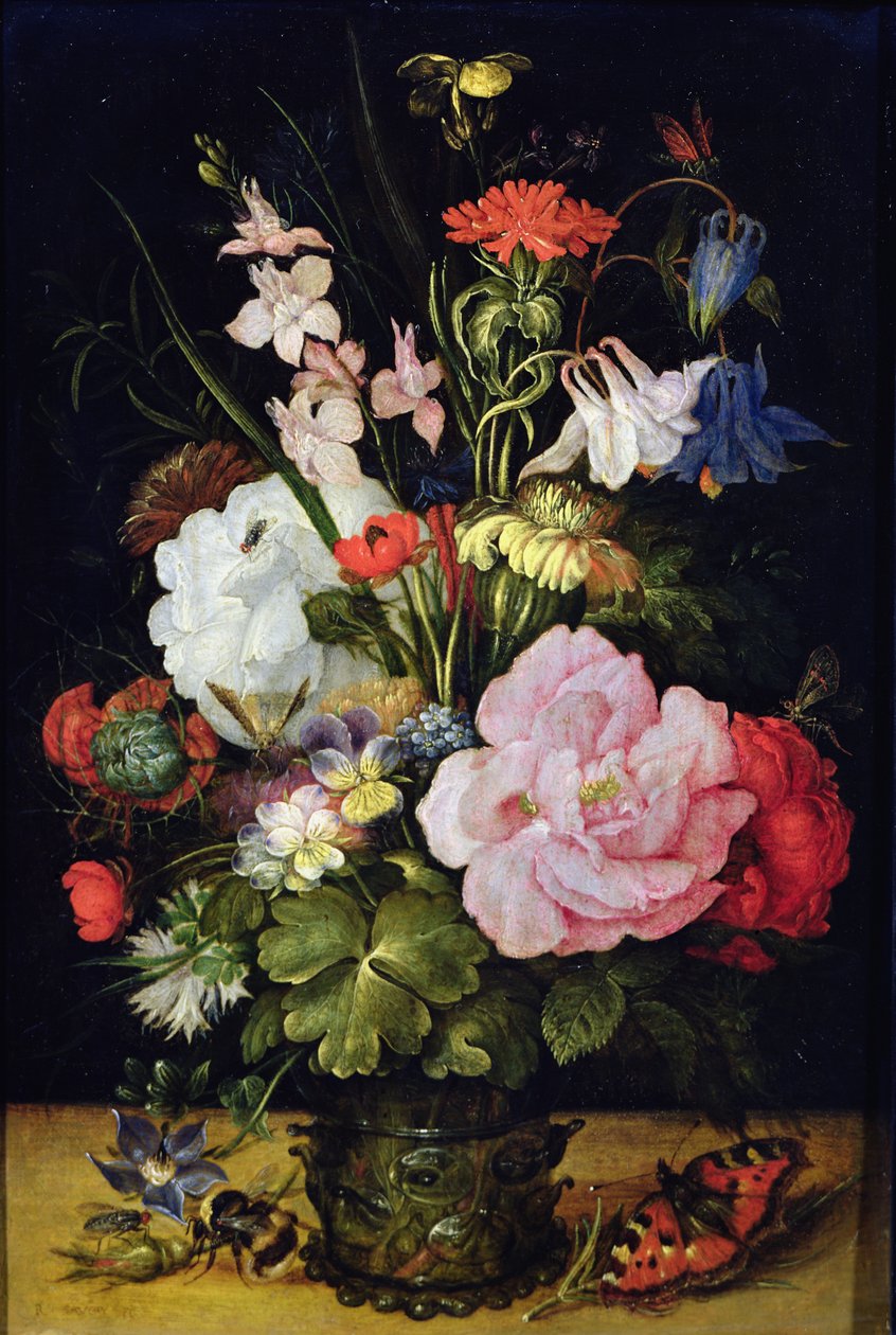 Blomster i en vase af Roelandt Jacobsz. Savery