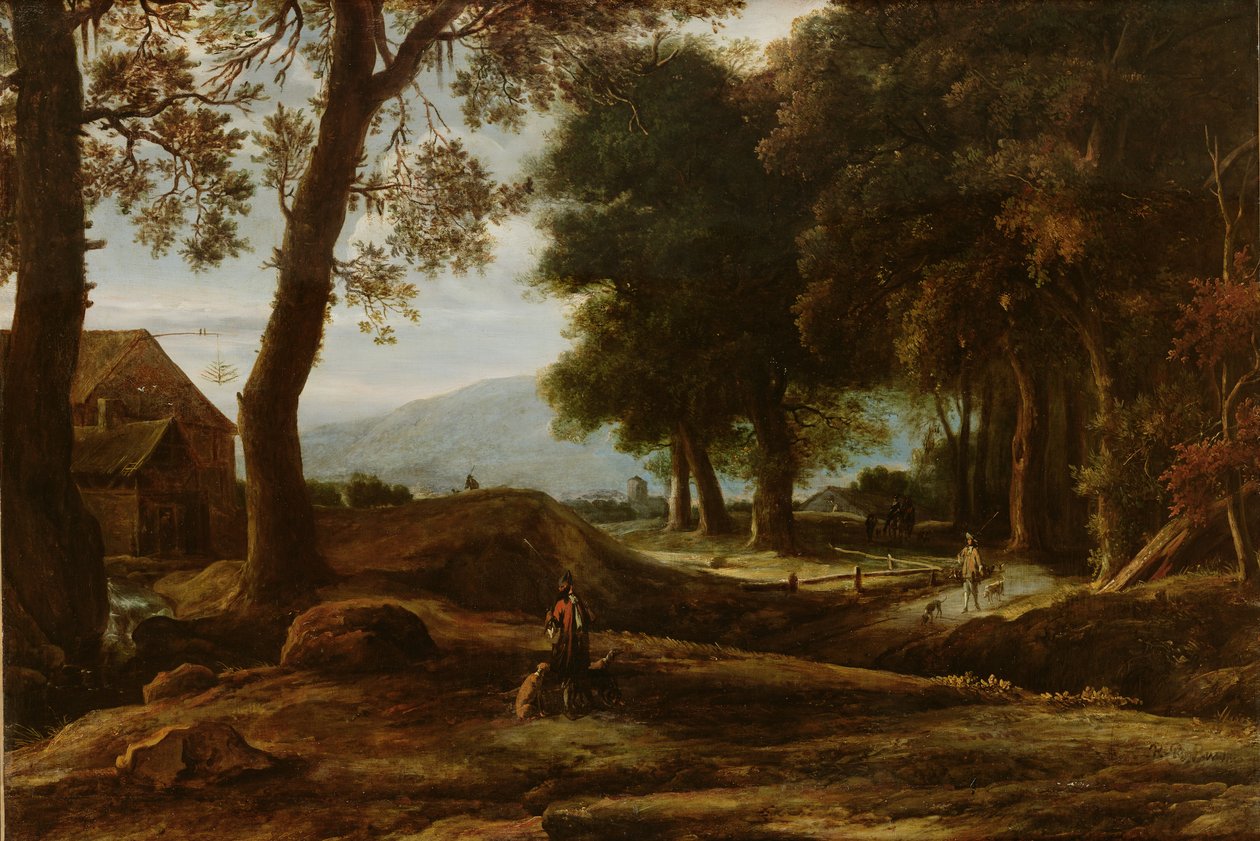 Landskab af Roelandt Roghman