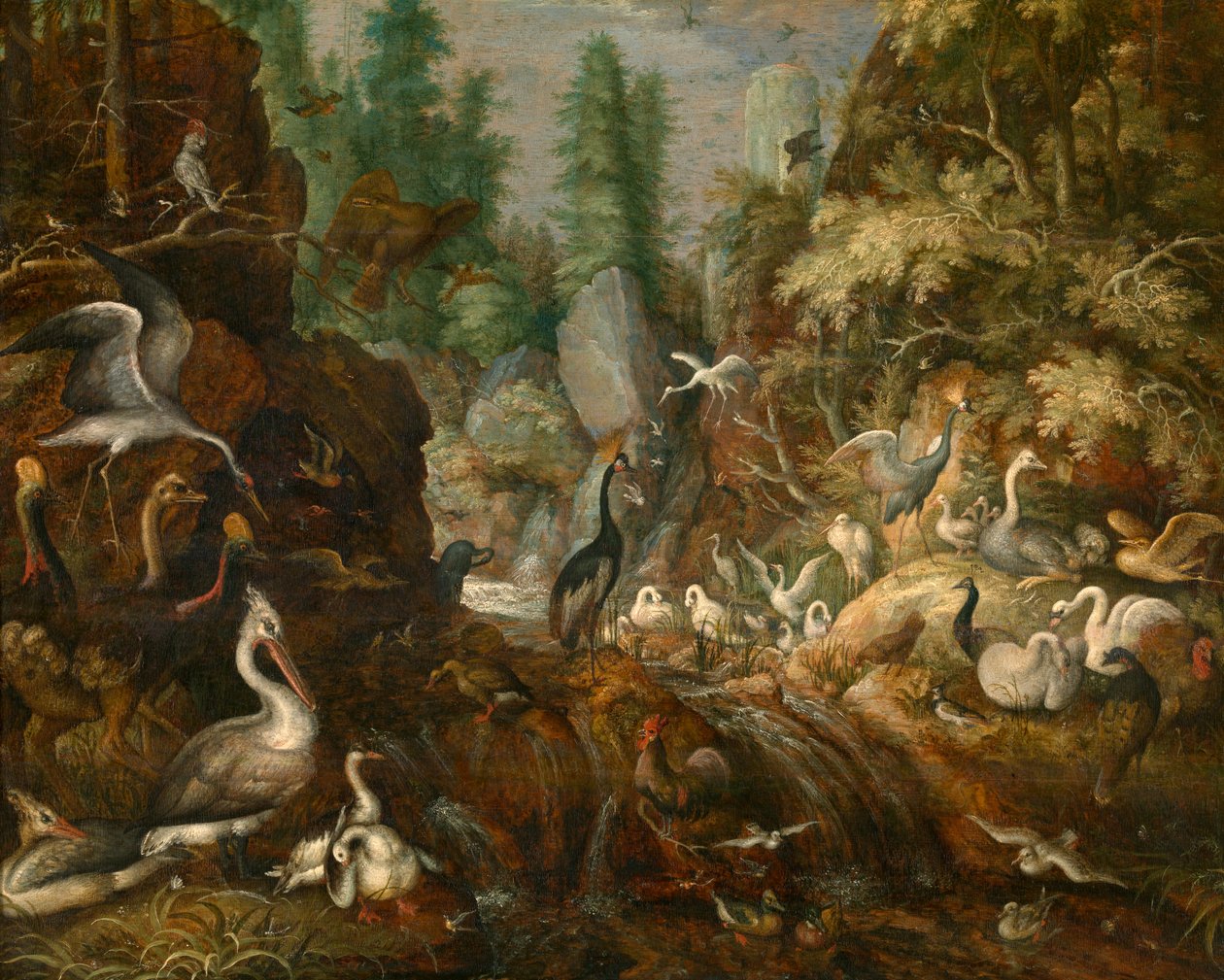 Fuglenes paradis af Roelandt Jacobsz. Savery