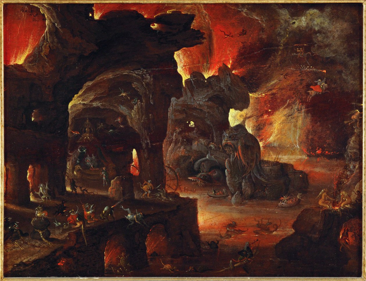 Orfeus i underverdenen af Roelandt Jacobsz. Savery