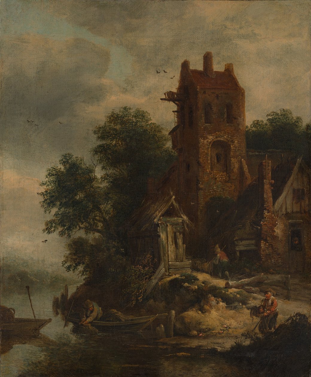 Duehuset. af Roelof Van Vries