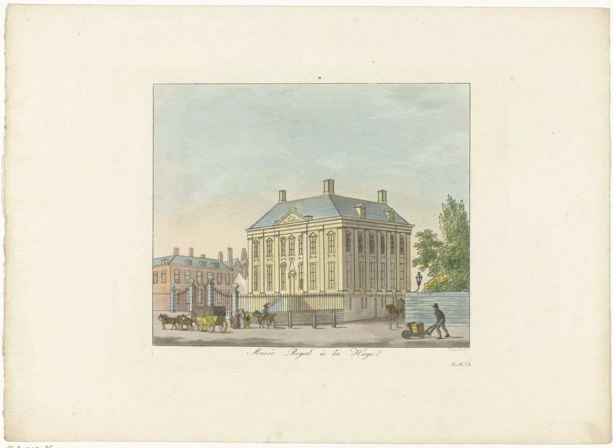 Mauritshuis te Den Haag Royal Museum i Haag (titel på objekt) af Roelof van der Meulen