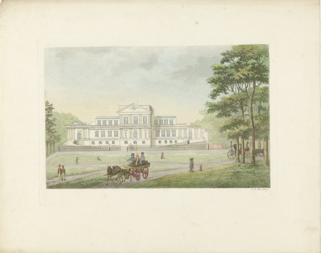Pavillon Welgelegen i Haarlem af Roelof van der Meulen