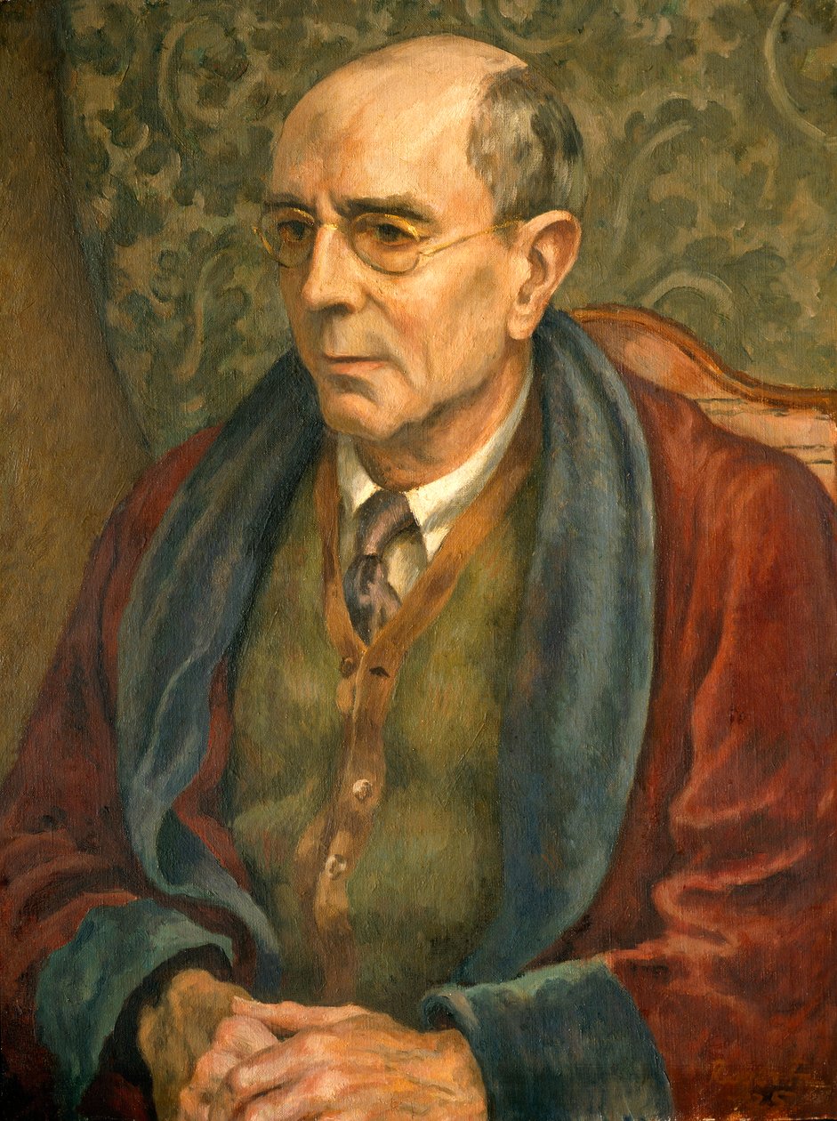 Goldsworthy Lowes Dickinson, 1925 af Roger Eliot Fry