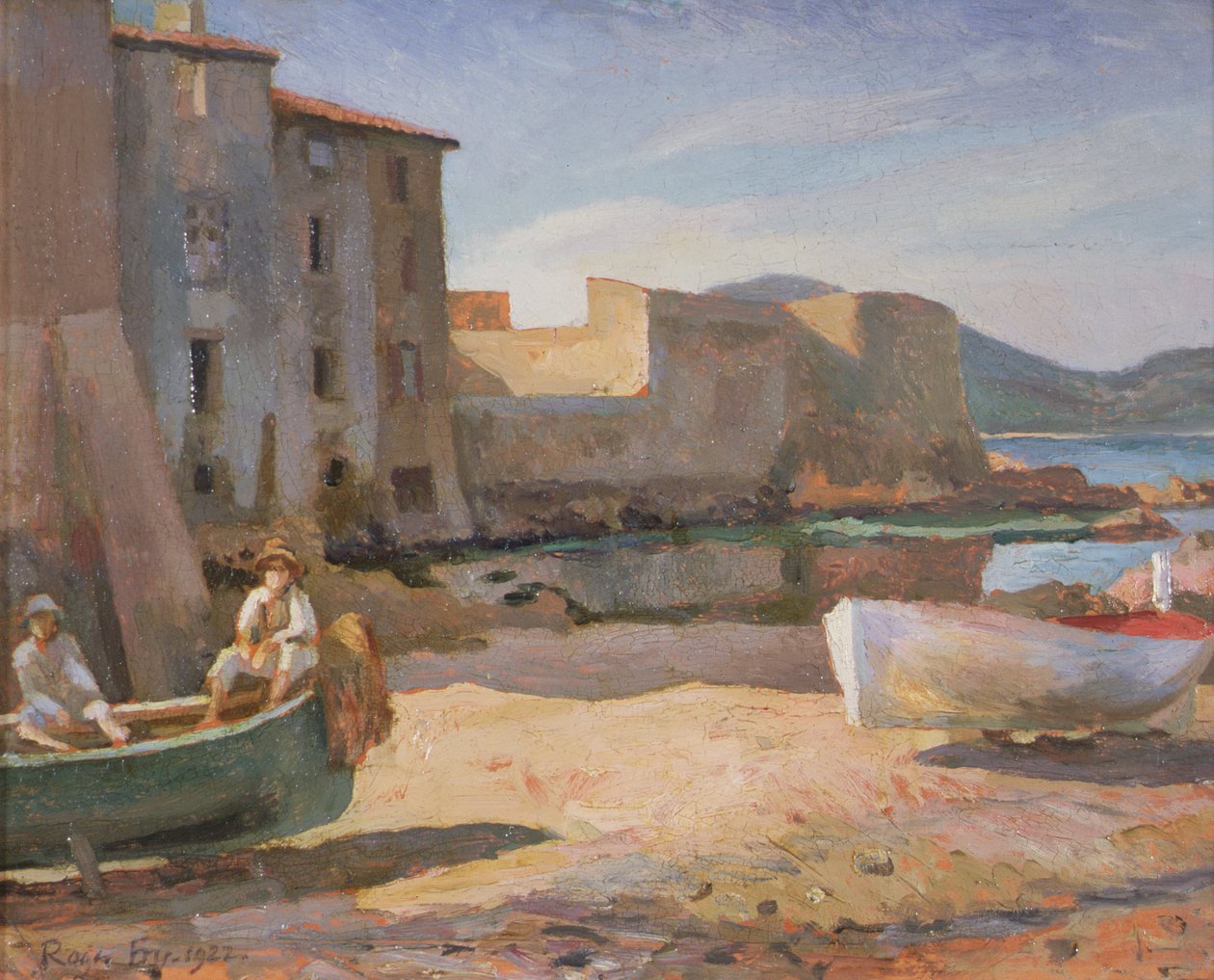 Den Lille Havn, St. Tropez, 1922 af Roger Eliot Fry