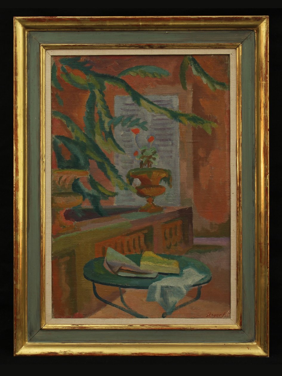 På terrassen, ca.1920