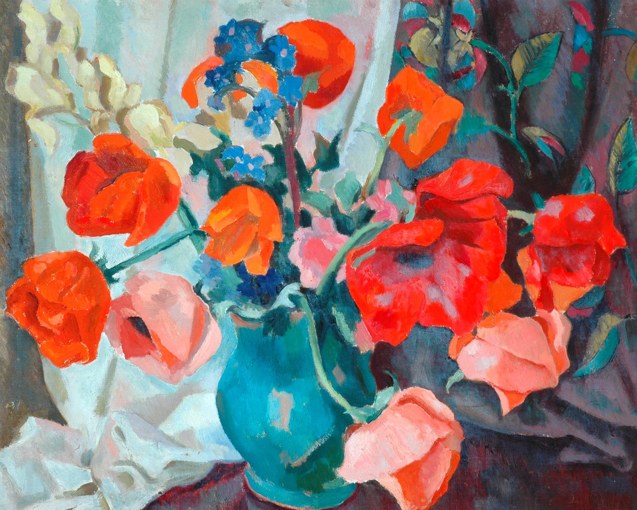 Valmuer, 1917 af Roger Eliot Fry