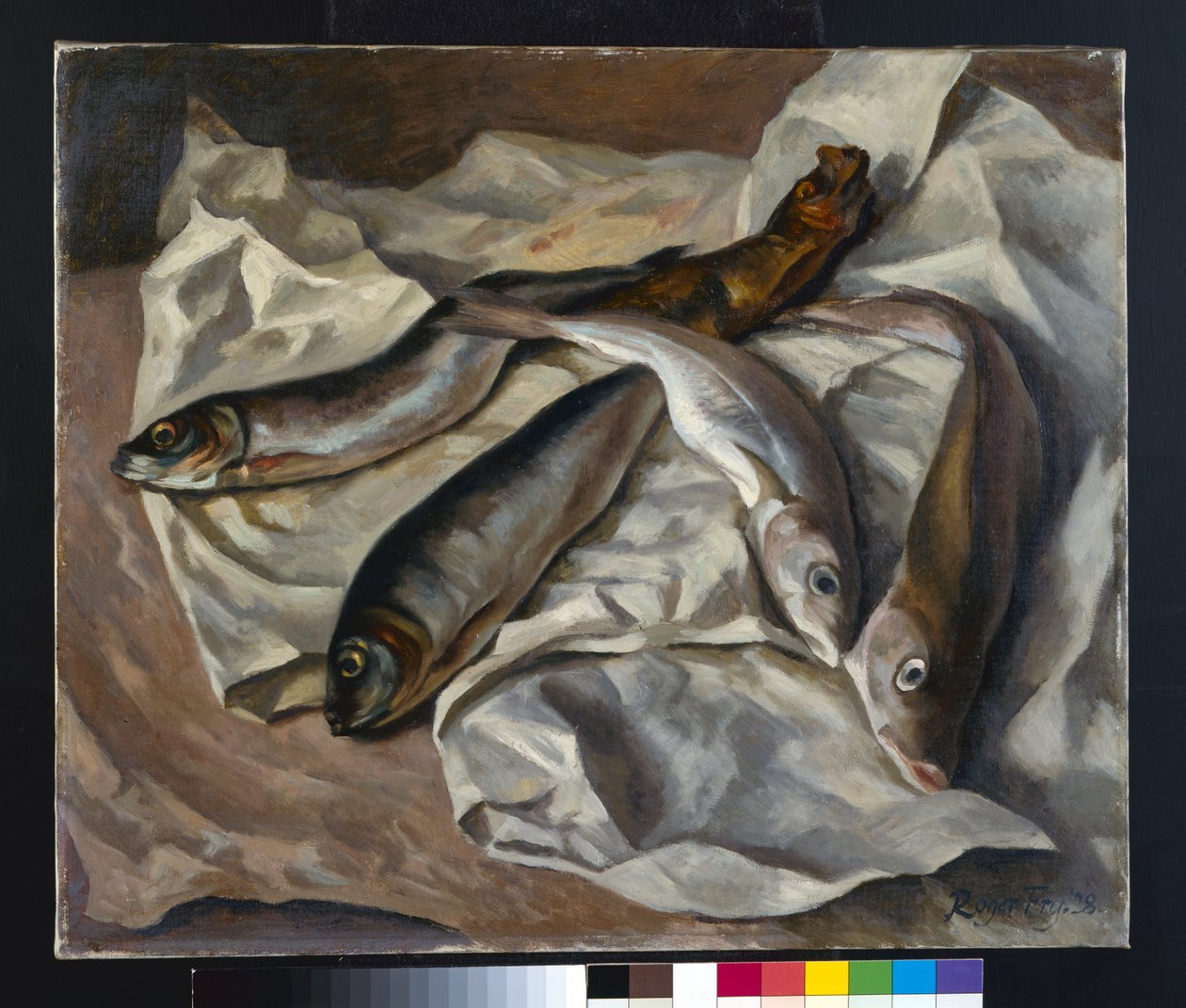 Fiskens stilleben, 1928 af Roger Eliot Fry
