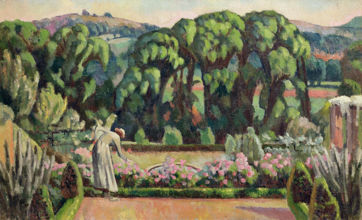 Kunstnerens have i Durbins, ca. 1915 af Roger Eliot Fry