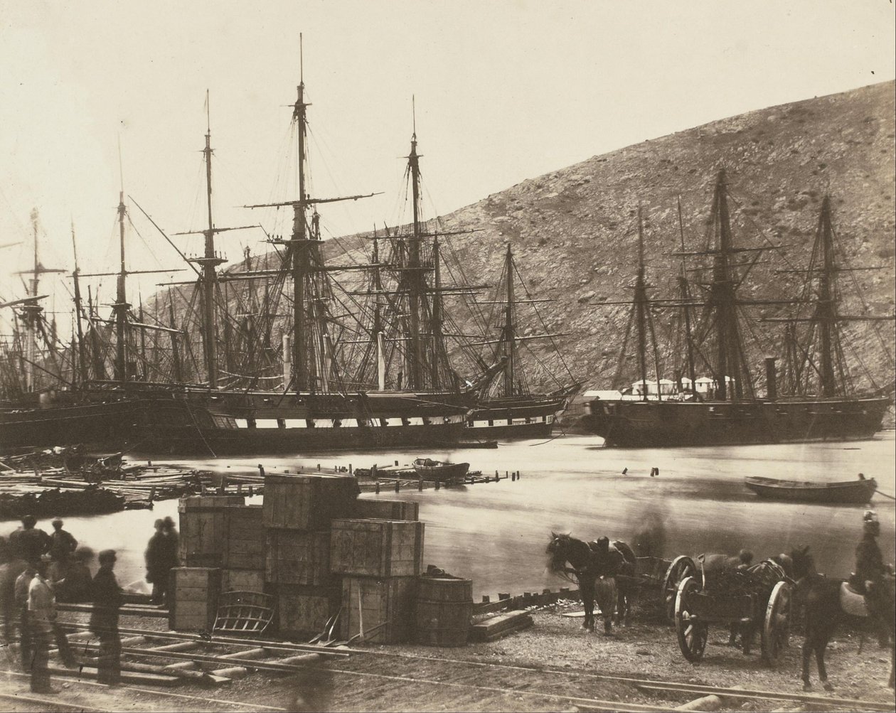 Havnechef, Balaklava, Rusland af Roger Fenton