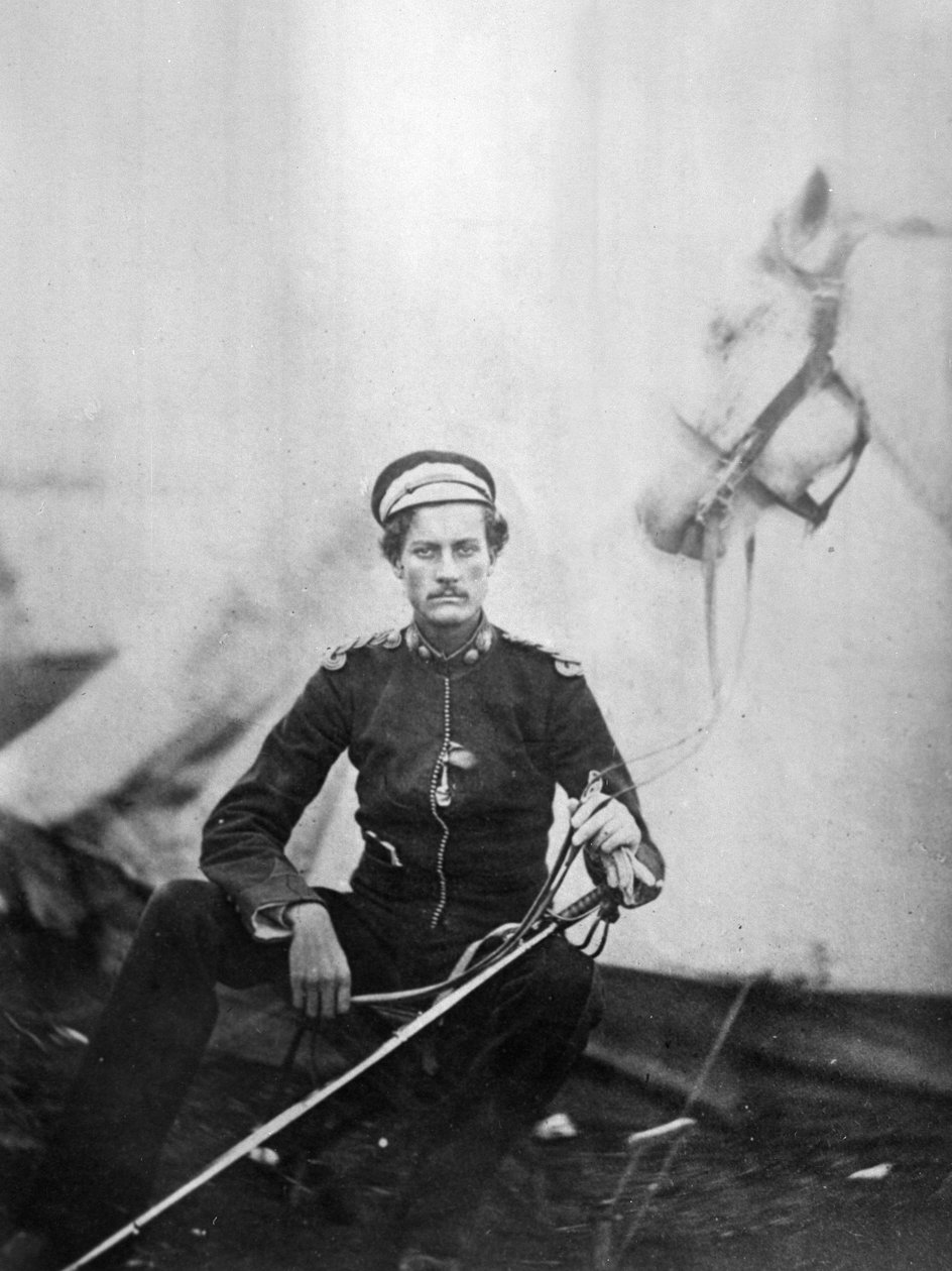 Løjtnant William Stirling, 1855 af Roger Fenton