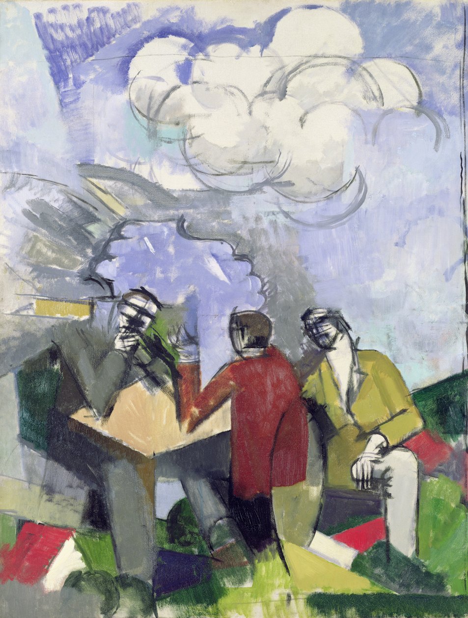 Erobringen af luften, 1913 af Roger de La Fresnaye