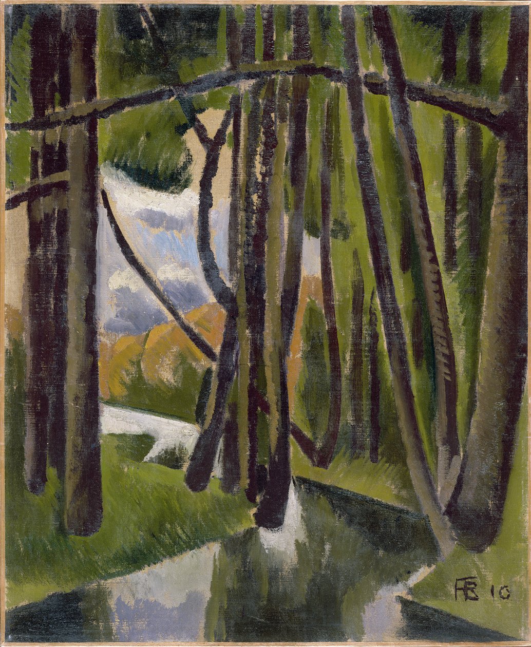 Underskov, 1910 af Roger de La Fresnaye