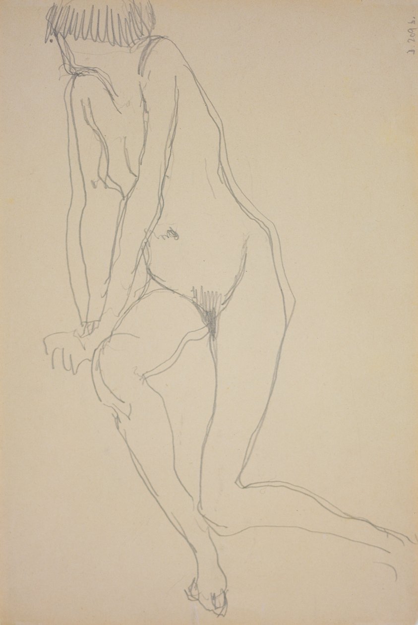 Nina Hamnett, ca. 1917 af Roger Eliot Fry