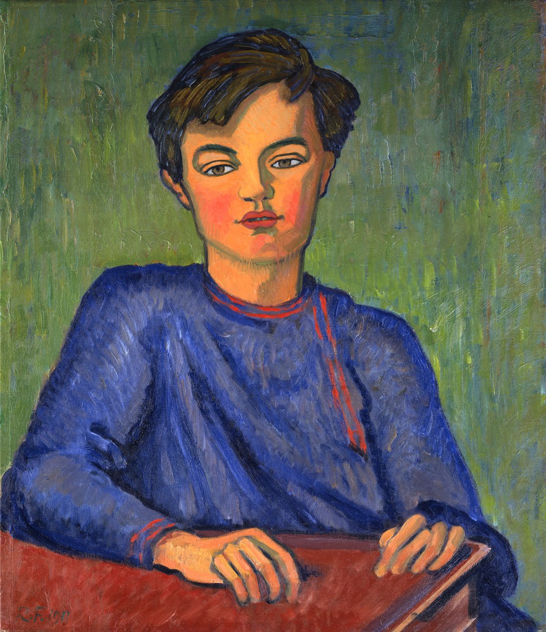 Portræt af Julian, kunstnerens søn, 10 år gammel af Roger Eliot Fry
