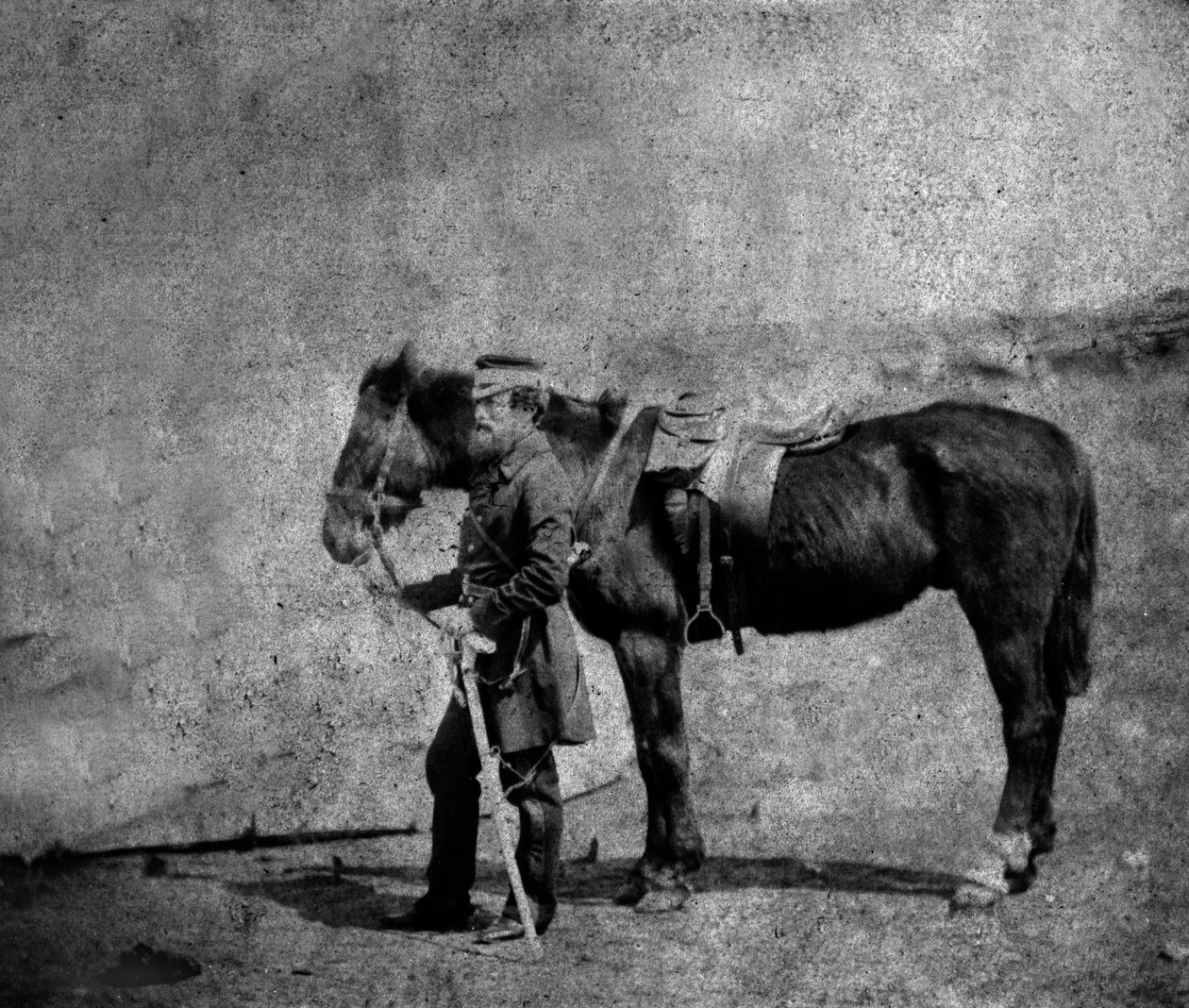 Kaptajn Arthur Layard, 1855 af Roger Fenton