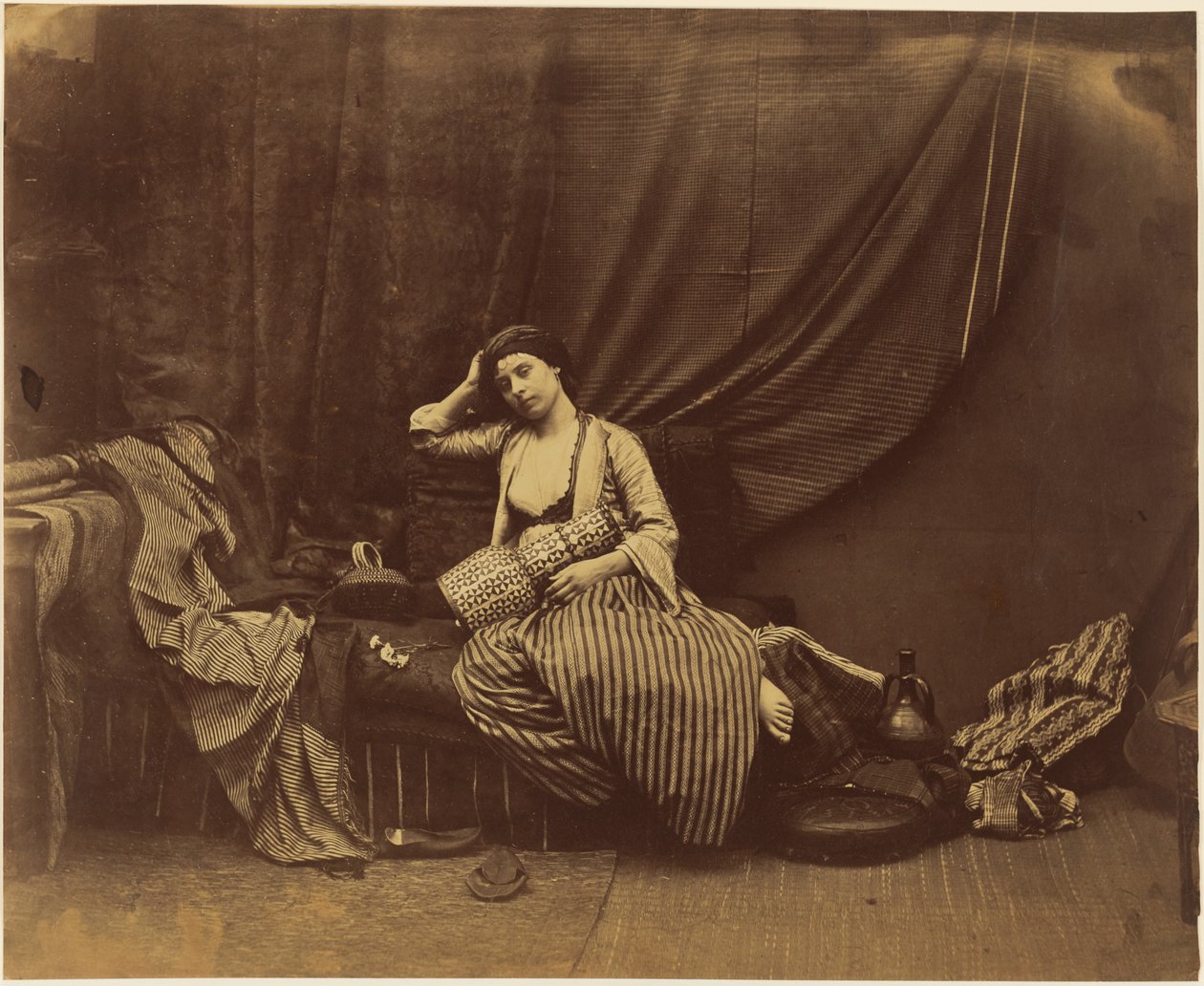 Kontemplativ odalisk af Roger Fenton