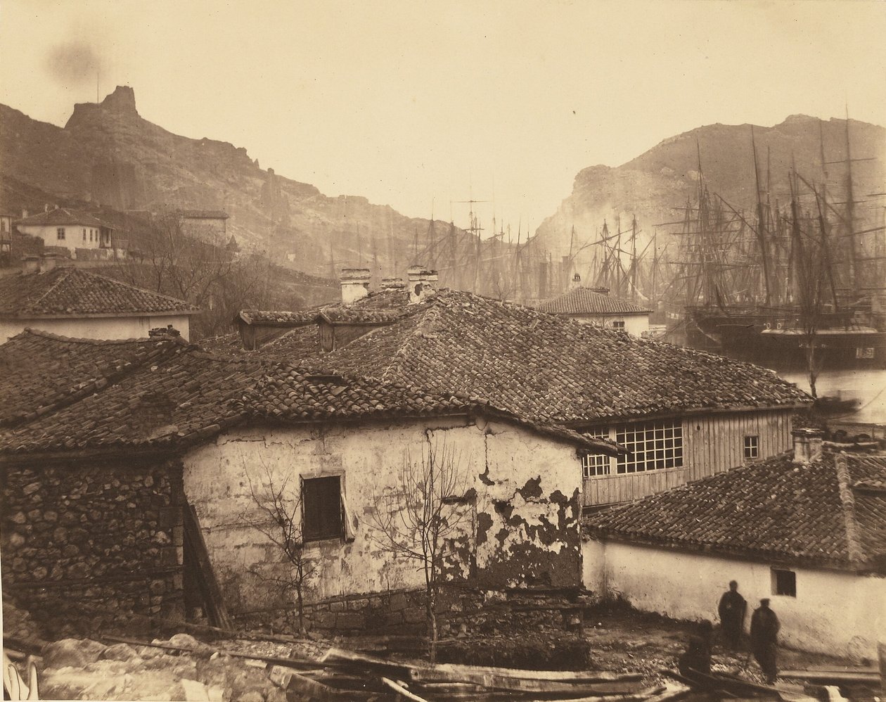 Landhuse ved Balaklava af Roger Fenton