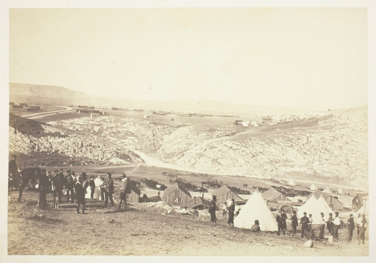 Lejr af hesteartilleri af Roger Fenton