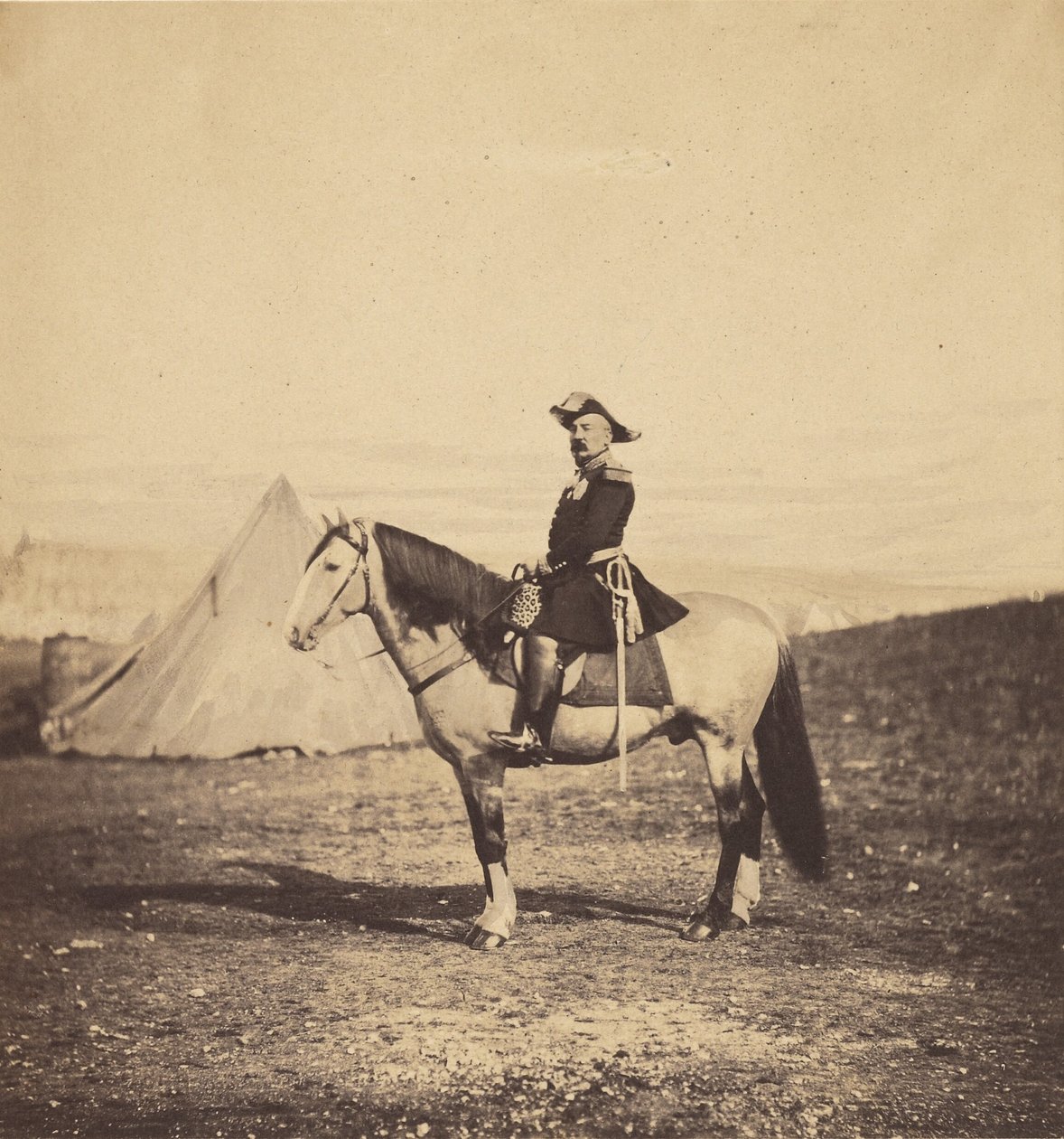 General Bosquet af Roger Fenton