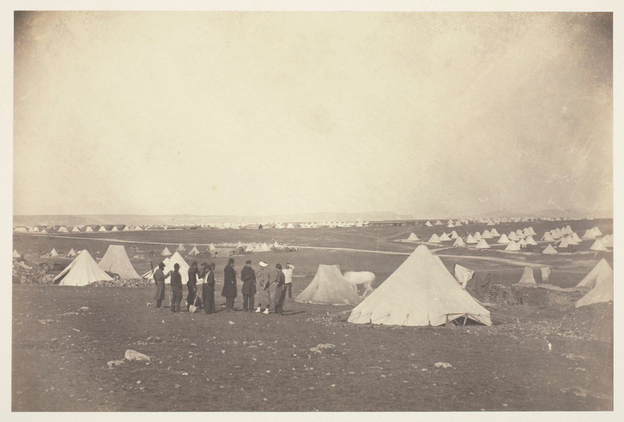 General Bosquets bolig set mod Mackenzie Farm af Roger Fenton