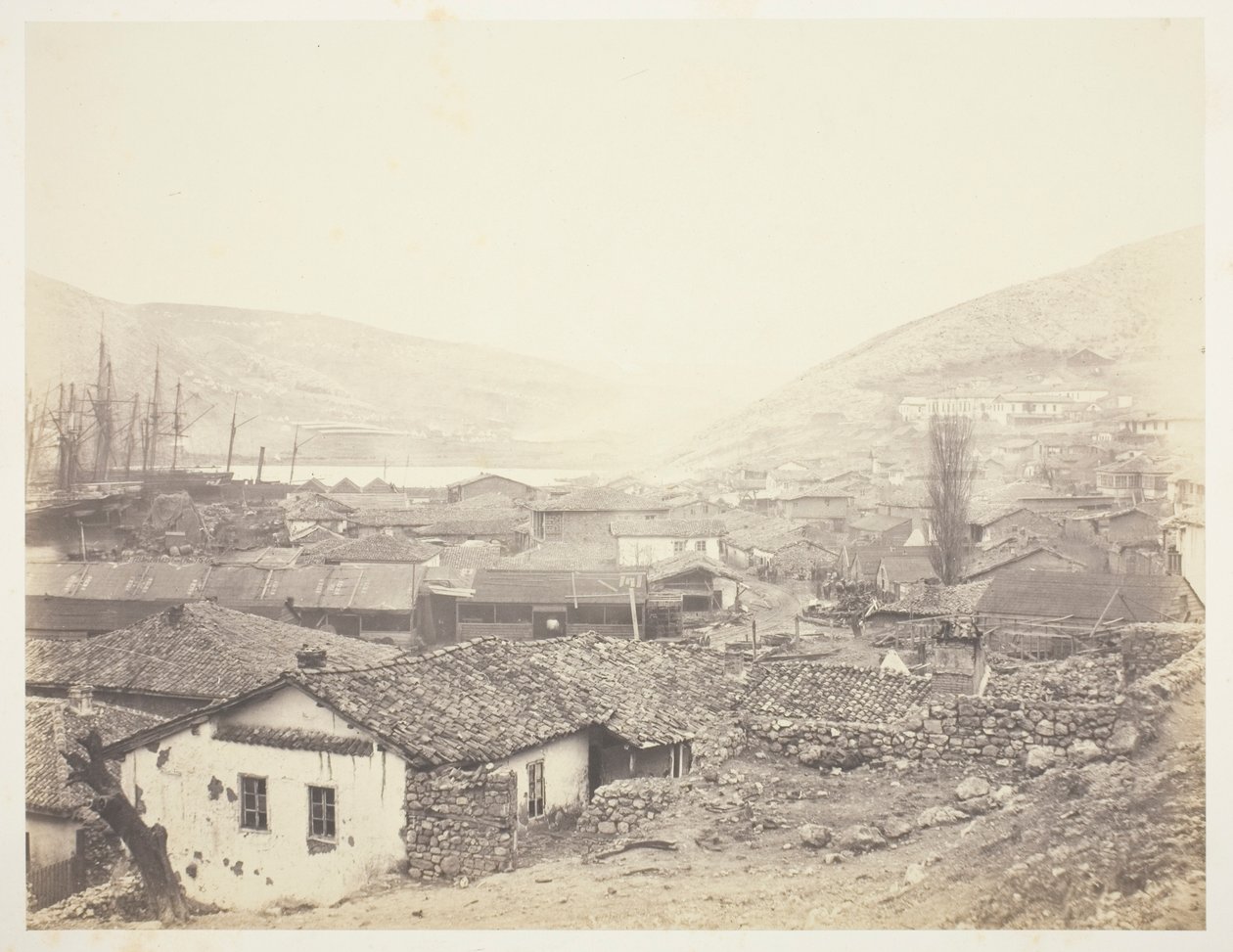 Generel udsigt over Balaklava af Roger Fenton