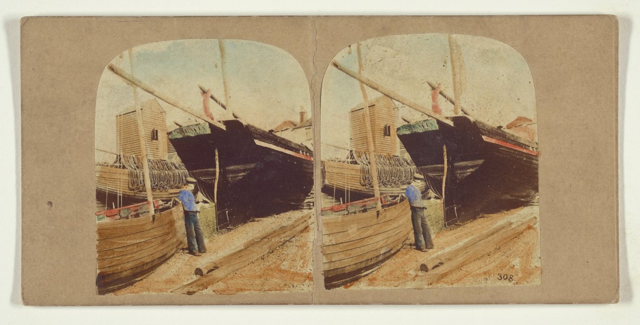 Hastings. Eine Studie am Strand af Roger Fenton