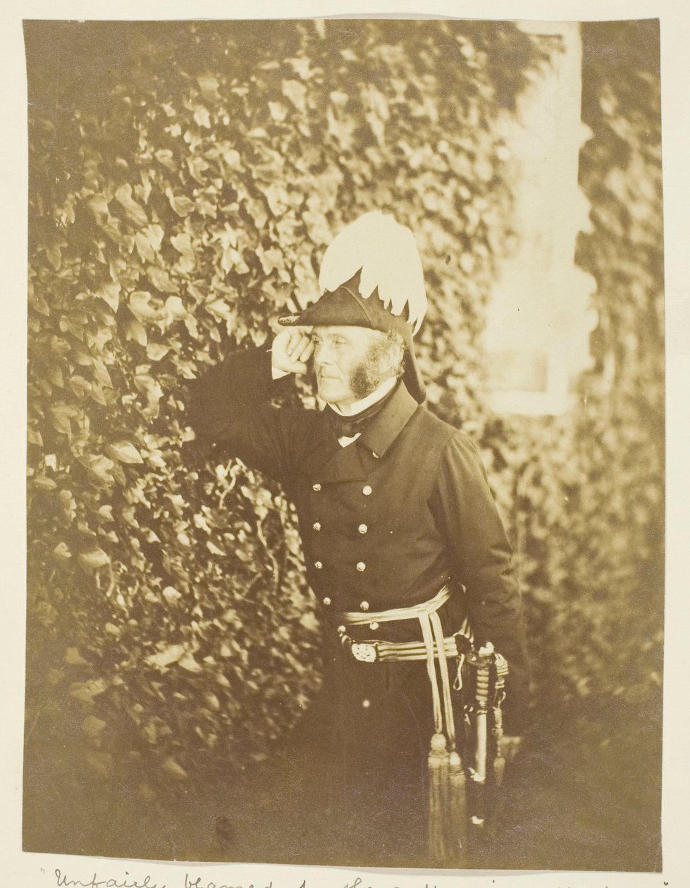 Jas. B.B. Estcourt (1802-1855), general, fotograferet på Krim kort før sin død, 1802-1855 af Roger Fenton